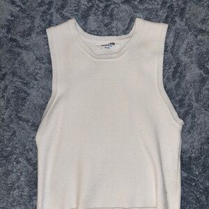Double Zero Ivory Tank Top